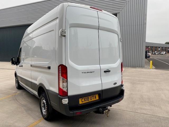 2018/18 TRANSIT T350 2.0 ECOBLUE, LONG WHEEL BASE, HIGH ROOF 130 BHP PANEL VAN