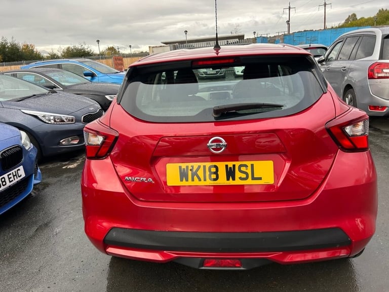 2018 Nissan Micra 0.9 Petrol (IG-T), Acenta Edition, Hatchback, 5 Door, Manual, Euro 6. Hatchback...