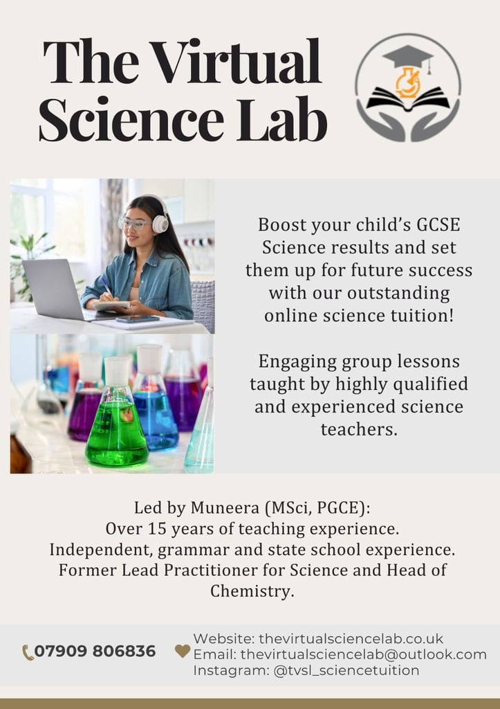 Science Tutor - Expert GCSE Science tuition by UK based science teachers