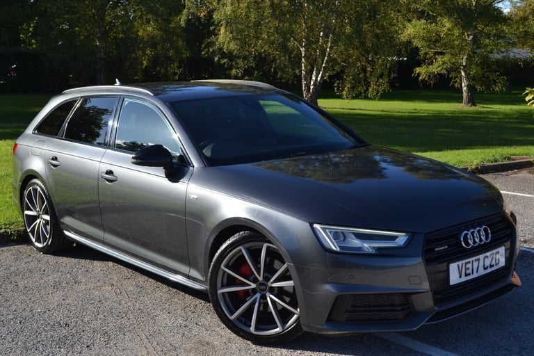 2017 Audi A4 2.0 TDI 190 Quattro S Line Black Pack S Tronic ESTATE Diesel Automatic