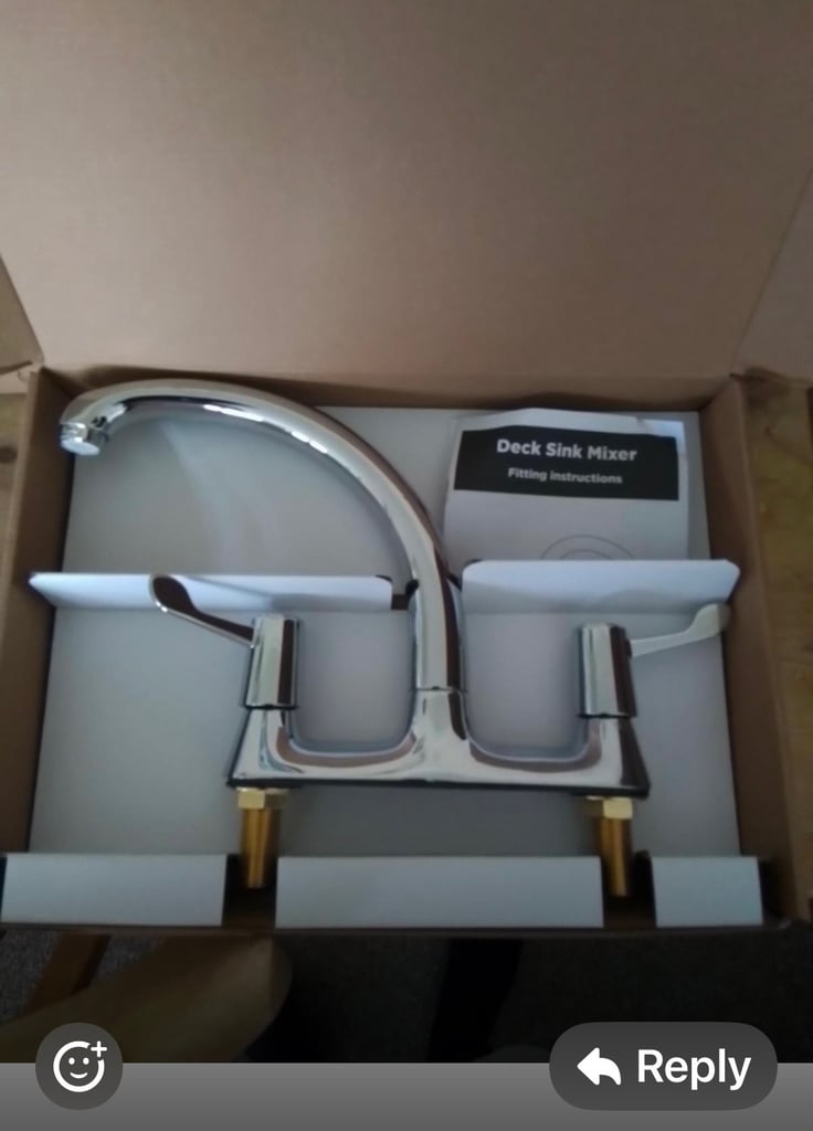 image for Brand new kitchen ever mixer tap with fittings