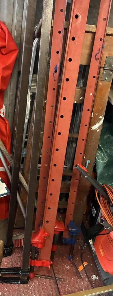 3 Pairs (Set Of 2) Of Sash Clamps T Bar Heavy Duty