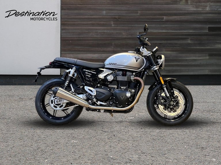 2025 Triumph Bonneville Speed Twin 1200 STANDARD COLOUR Petrol silver 6 Speed