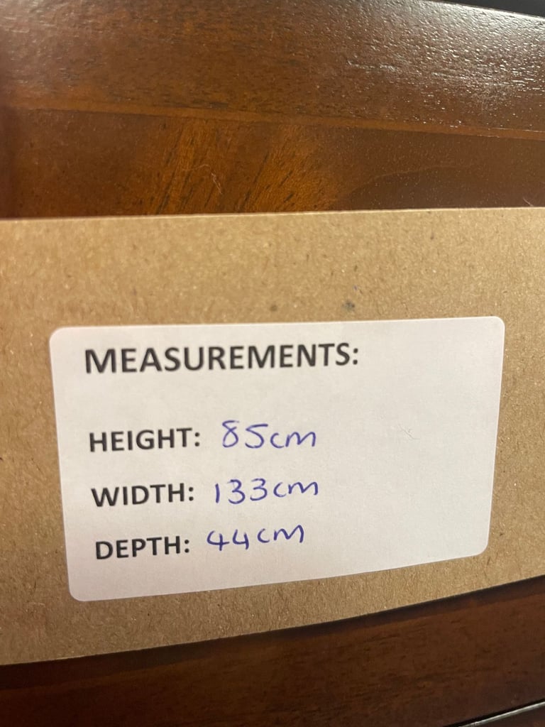 Vintage Strongbow Large Sideboard (with key) TCL Reuse 100203