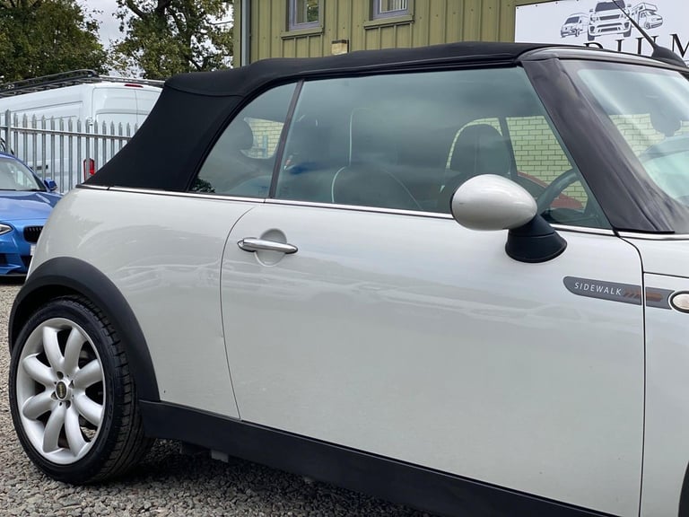 2008 MINI Convertible 1.6 One Sidewalk Euro 4 2dr Convertible Petrol Manual