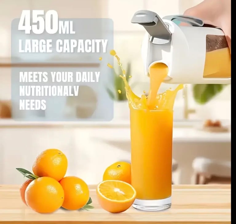Rechargeable Handheld Blender/Juicer - 450ml