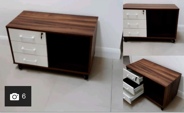 TV stand or bedside table with drawers