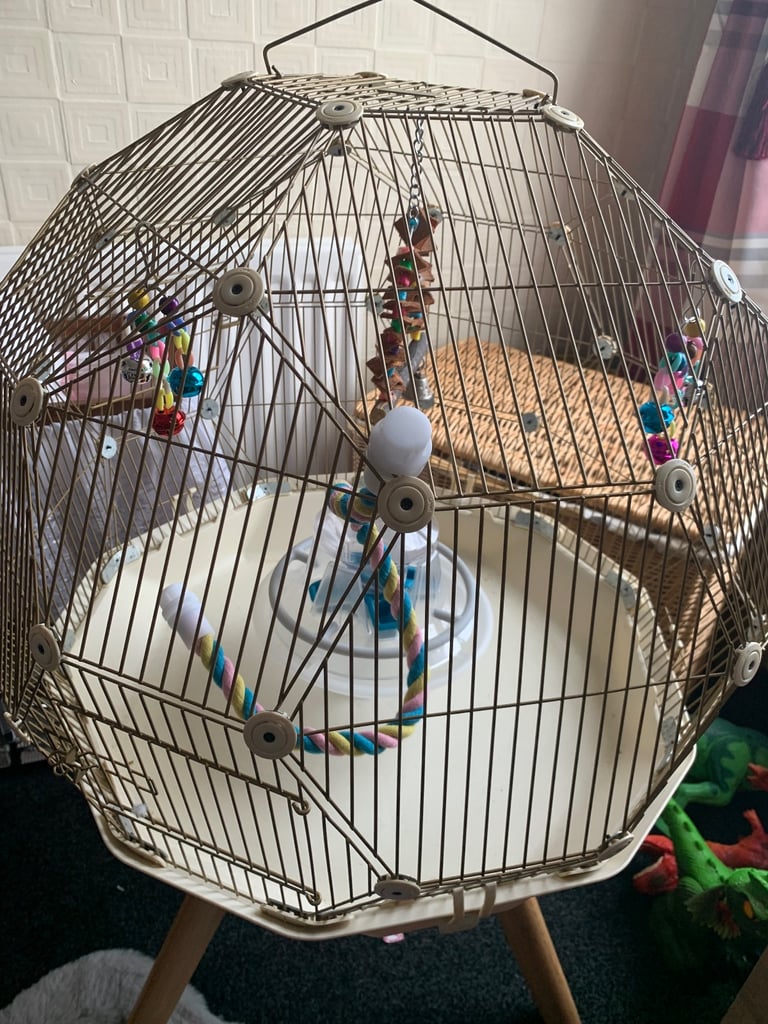 Omlet bird cage and stand