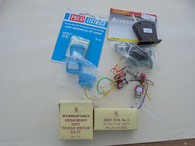 image for Misc Switches for model railway