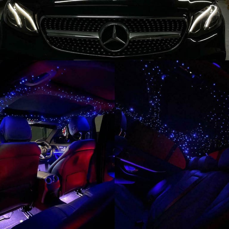 Unique luxury starlight roof car office weddings installation