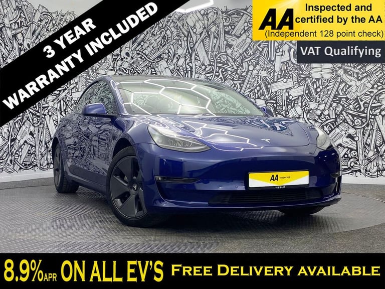 image for 2021 Tesla Model 3 Standard Range Plus Saloon 4dr Electric Auto RWD (241 bhp) Saloon ELECTRIC Aut...