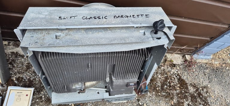 CARVER 5500A TURBO FANMASTER gas and electric heater for camper caravan motohome.