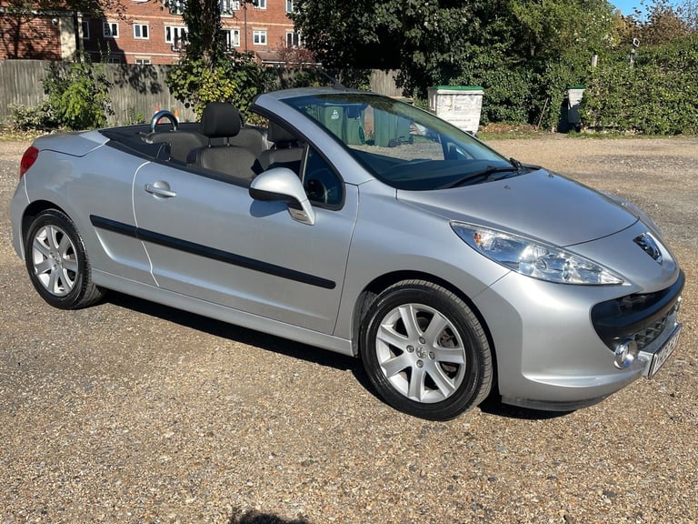 2008 Peugeot 207 CC 1.6 16v Sport 2dr CONVERTIBLE Petrol Manual
