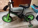 Toddler dragon bike with stabilisers