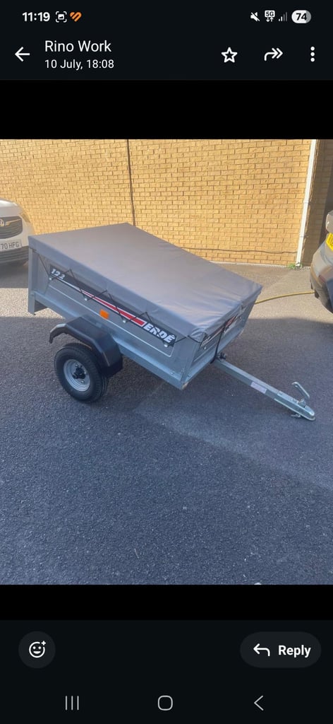 Trailer and Roof Box