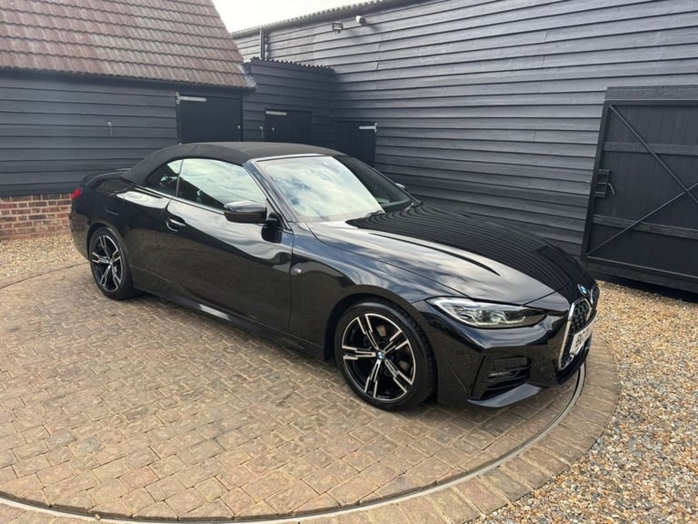 2021 BMW 4 Series 2.0 420i M Sport Convertible 2dr Petrol Auto Euro 6 (s/s) (184 ps) Convertible ...