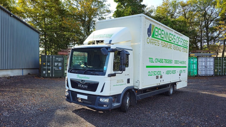 MAN, TGL 7.180 Removal Van with Side Loading Doors