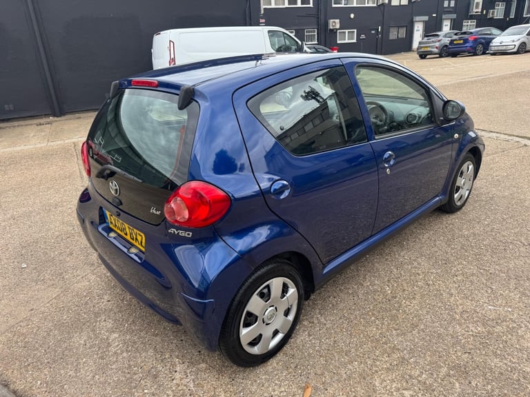 2008 Toyota AYGO 1.0 VVT-i Blue Euro 4 5dr HATCHBACK Petrol Manual