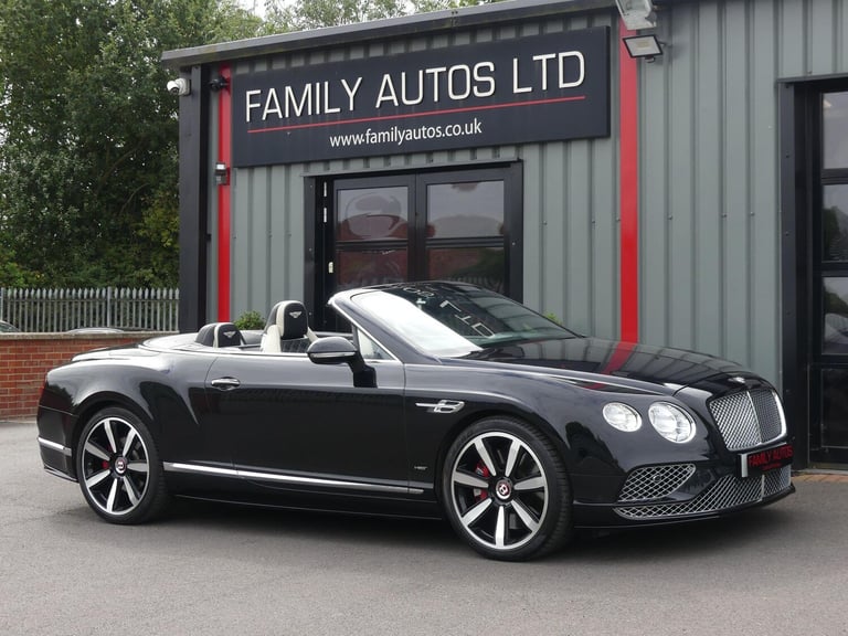 2017 Bentley Continental 4.0 V8 GTC S Auto 4WD Euro 6 2dr CONVERTIBLE Petrol Automatic