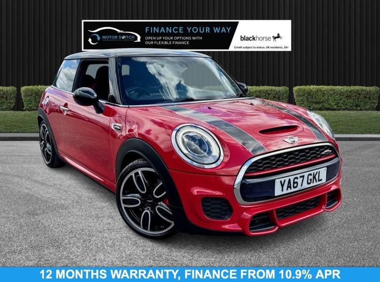 2017 67 MINI HATCH 2.0 JOHN COOPER WORKS HATCHBACK 3DR PETROL AUTO EURO 6 (S/S)