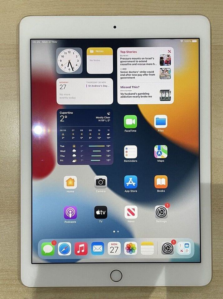 image for Apple iPad Air working great (Amazon Prime/ Disney+ supported)