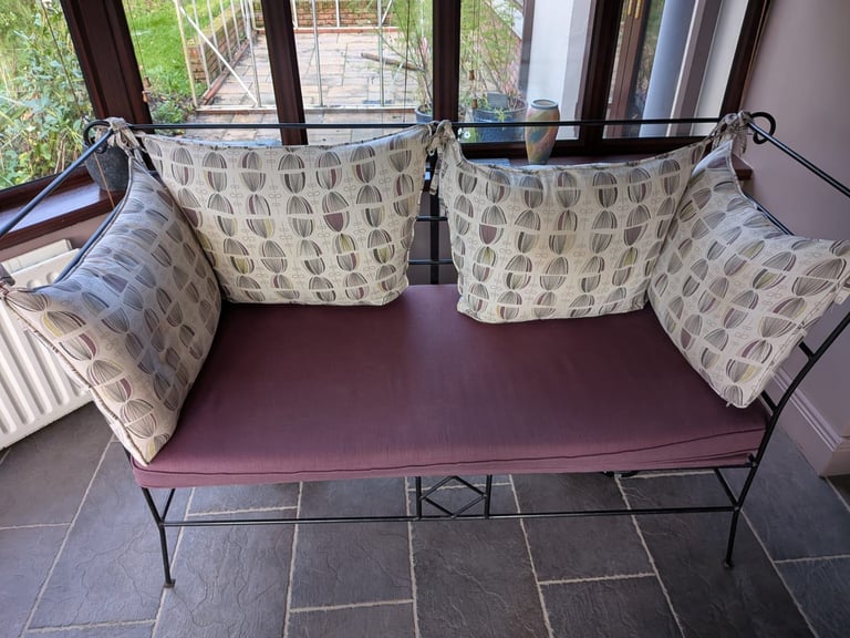 Wrought iron conservatory furniture 