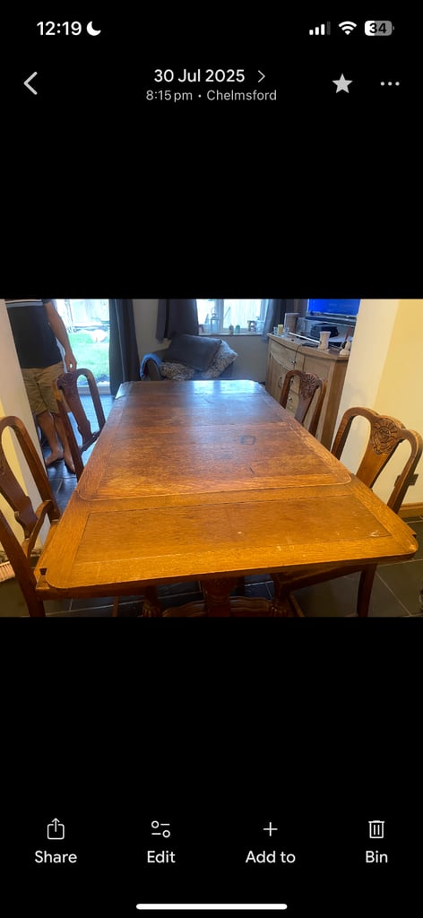 image for Table and chairs 