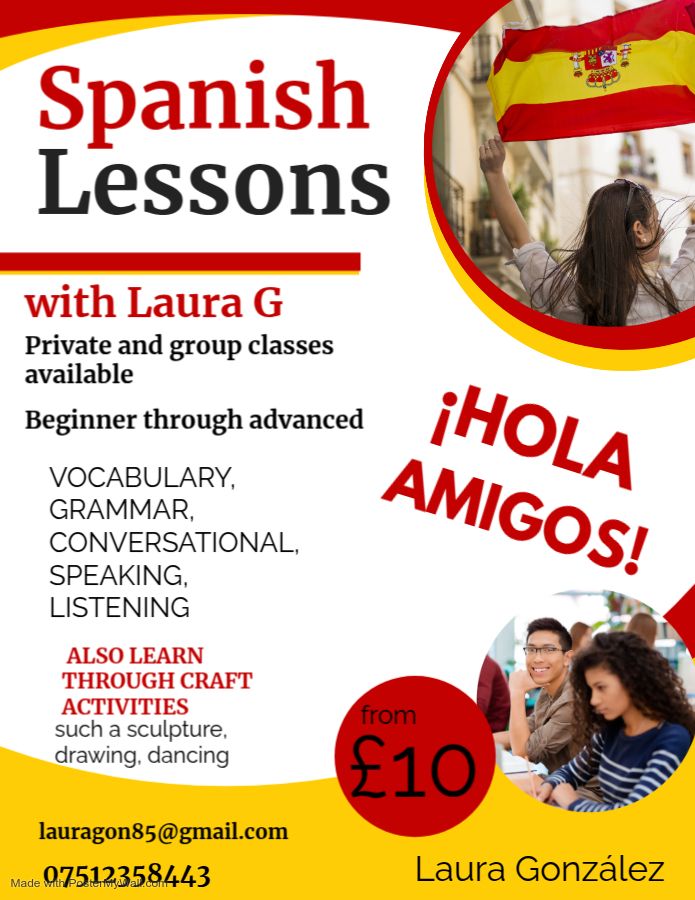 Spanish lesson with native teacher ;)