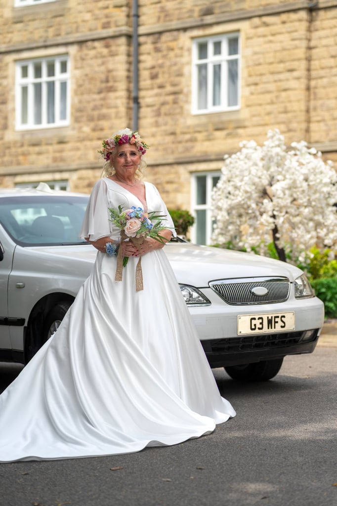 Satin Wedding Dress size 12/14