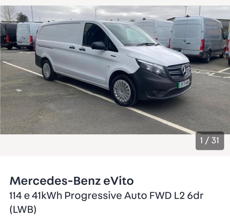 Mercedes-Benz, VITO, Panel Van, 2021, Automatic, 1 (cc)