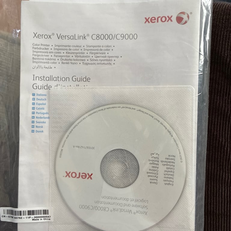 Xerox VersaLink C8000 Colour Laser Printer A3 A4 A5