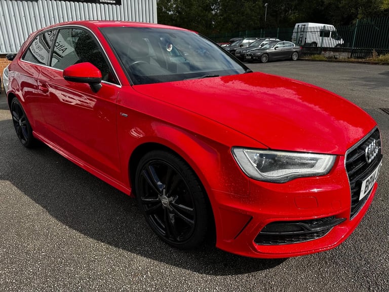 2014 Audi A3 1.4 TFSI S line Euro 6 (s/s) 3dr HATCHBACK Petrol Manual