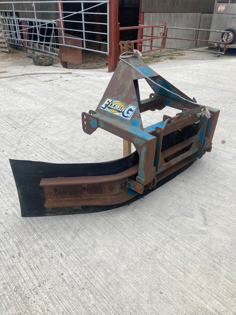 Fleming heavy duty tractor yardscraper 