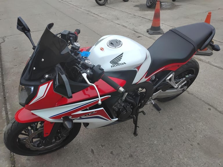 2015 15 HONDA CBR 650 FA-E CBR650 SPORTS TOURER 26k MILES NEW MOT CBR650F