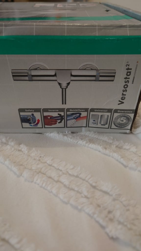 Thermostatic duel controller shower mixer valve  