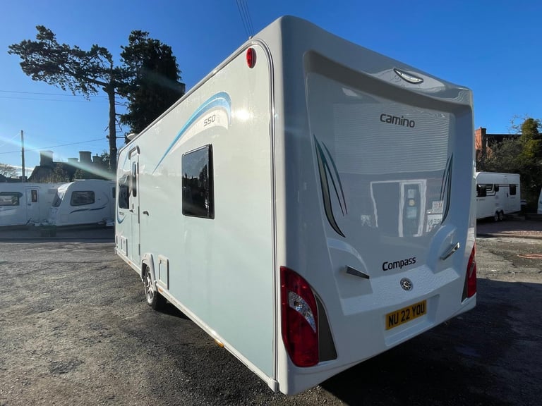 2019 COMPASS CAMINO ISLAND BED 4 berth Caravan - SALE NOW ON DONT MISS OUT!!