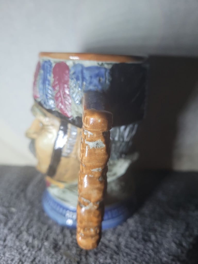 character mug/ Toby Style/ Capodimonte/Italian.