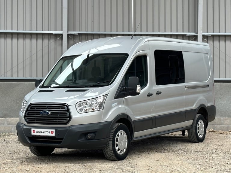 2019 (19) Ford Transit 350 Double Cab Crew Van L3H2 red 2.0 EcoBlue ( 130 bhp )