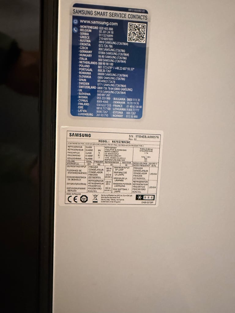 Samsung American Fridge Freezer