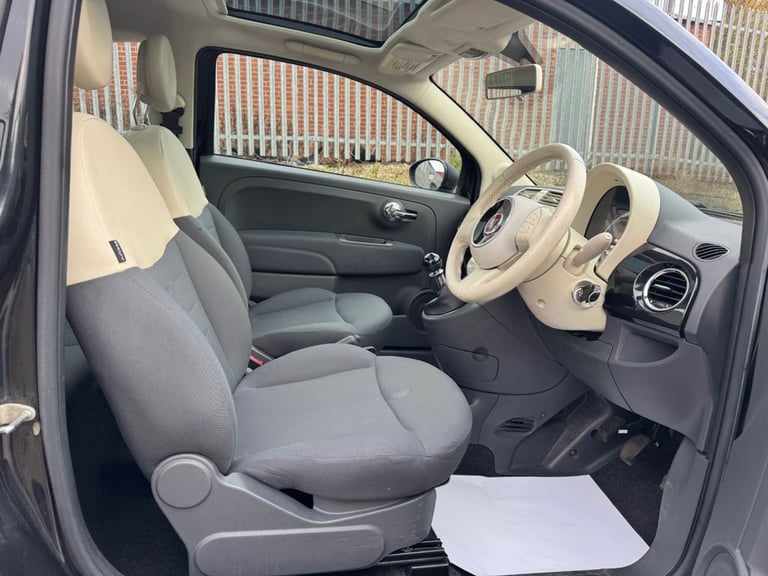 2013 63 FIAT 500 LOUNGE*FULL SERVICE HISTORY*SEPTEMBER 2026 MOT*LOW MILEAGE*