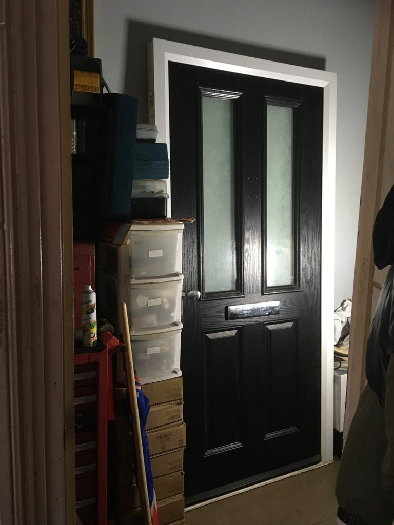 image for Composite external front door with frame height 81x39 wide inside 