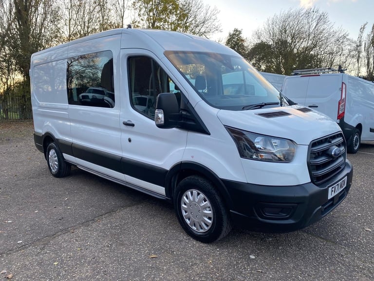 2022 71Reg Ford Transit Leader 9 Seater LWB Crew Van 2.0TDCi Euro6 Air Con +VAT