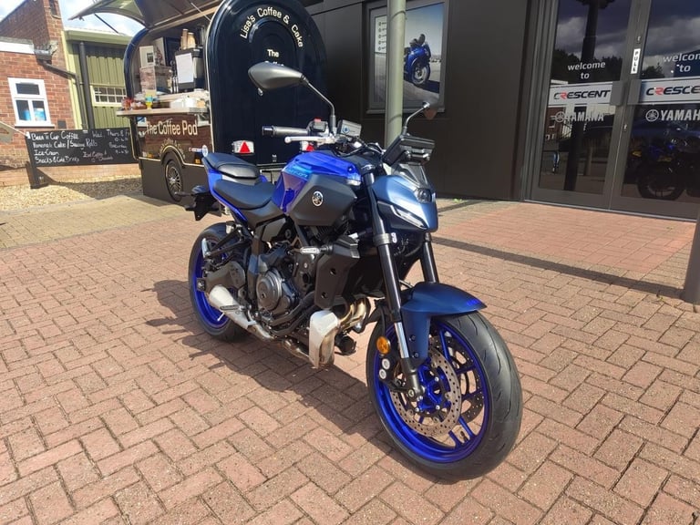 YAMAHA MT-07 Y-AMT 2025 - LATEST MODEL - ICON BLUE - IN STOCK NOW 