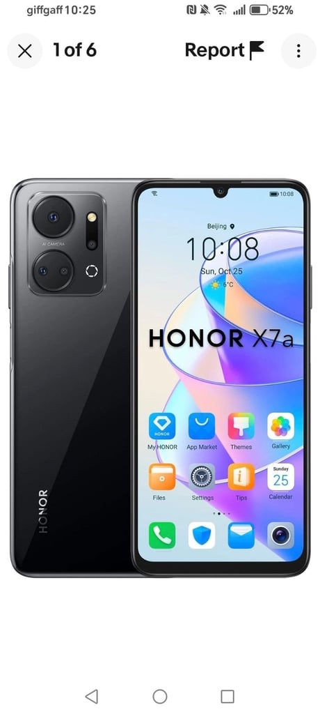 Honor x7a unlocked