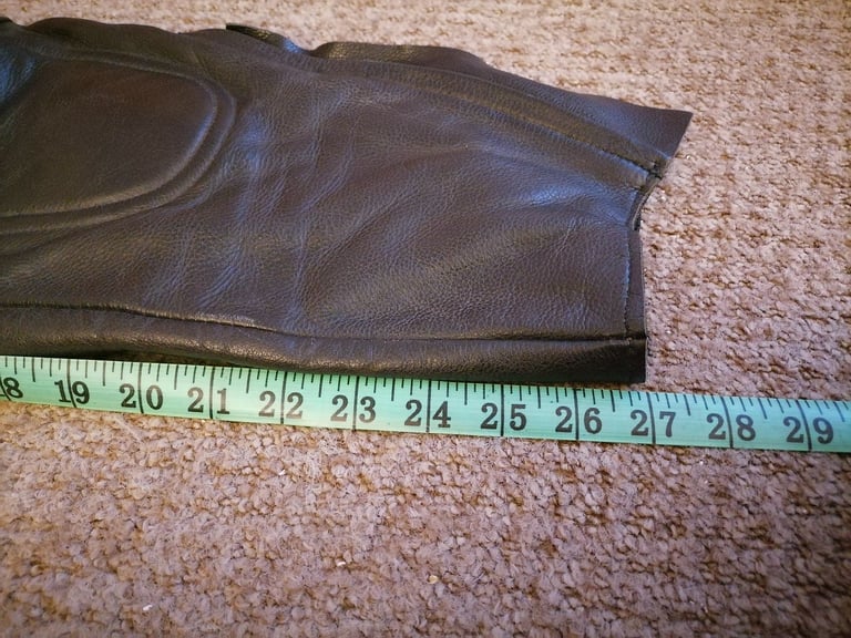 Motorcycle leather jeans 