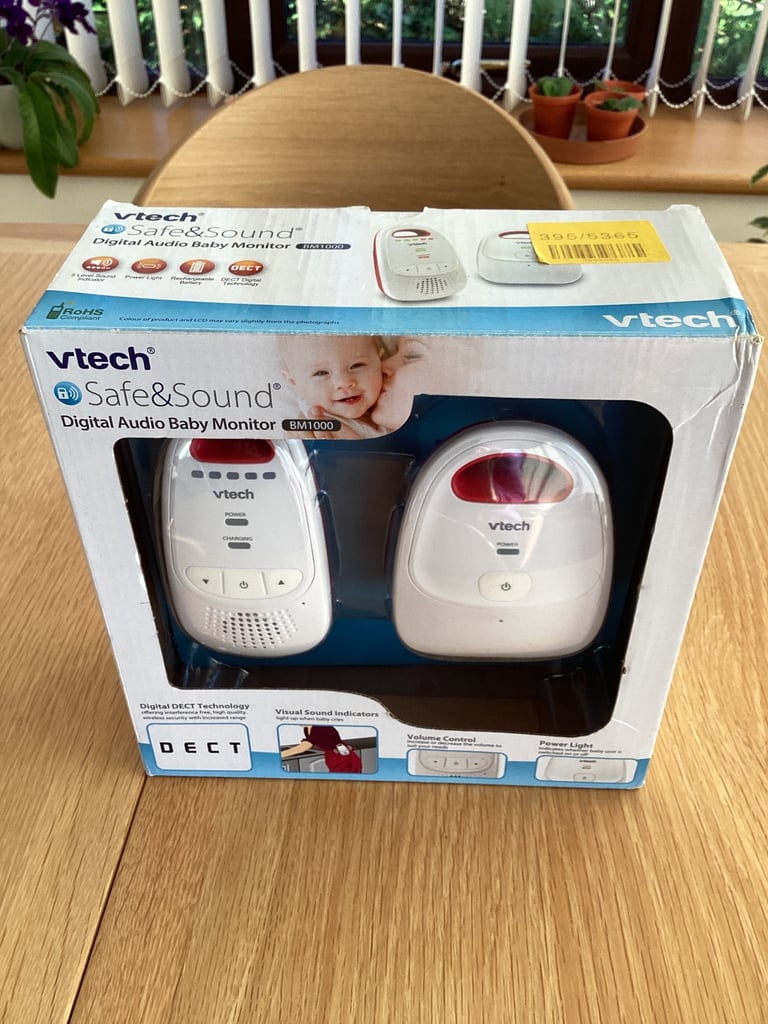 image for Vtech Safe & Sound Digital Audio Baby Monitor.