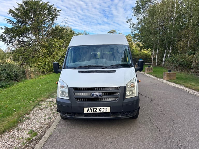 2012 FORD TRANSIT 17 SEAT MINIBUS EX LOCAL COUNCIL EXCELLENT CONDITION LONG MOT NO VAT