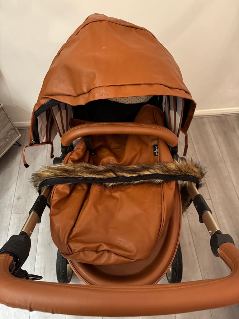 image for Mima Xari Stroller & Joie Car Seat 