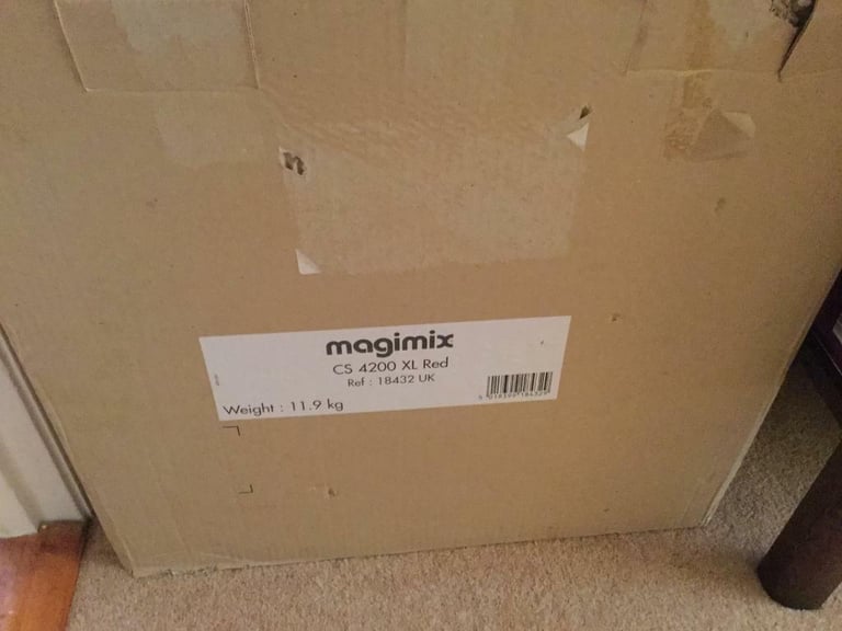 Red Magimix food processor NEW 