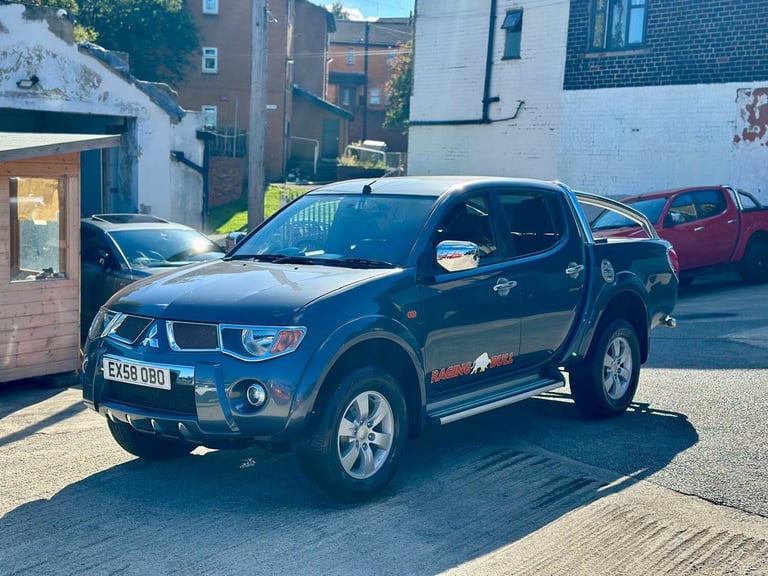 2008 Mitsubishi L200 Double Cab DI-D Raging Bull 4WD 134Bhp PICK UP Diesel Manual